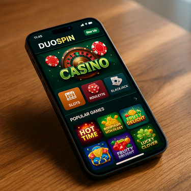 Duospin Casino - Mobilna platforma - Igre na telefonu